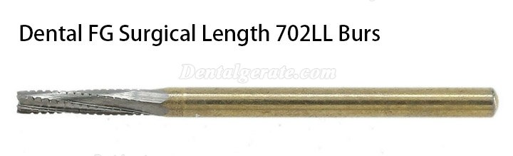 10 St&uuml;ck FG SURG 702LL FG-Schaft Hartmetallbohrer Zahnmedizin Extraktion der Weisheitsz&auml;hne Zahnbohrer